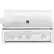 Angle. Lynx - Professional 42" Built-In Gas Grill - Stainless Steel.
