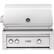 Angle. Lynx - Professional 30" Built-In Gas Grill - Stainless Steel.
