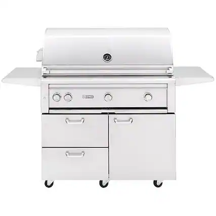 Angle. Lynx - Professional Gas Grill - Stainless Steel.