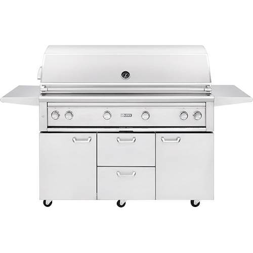 Angle View: Lynx - Professional Gas Grill - Stainless Steel
