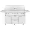 Angle. Lynx - Professional Gas Grill - Stainless Steel.