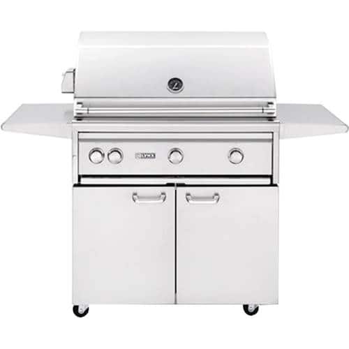 Angle. Lynx - Professional Gas Grill - Stainless Steel.