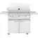 Angle. Lynx - Professional Gas Grill - Stainless Steel.