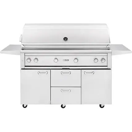 Angle. Lynx - Professional Gas Grill - Stainless Steel.