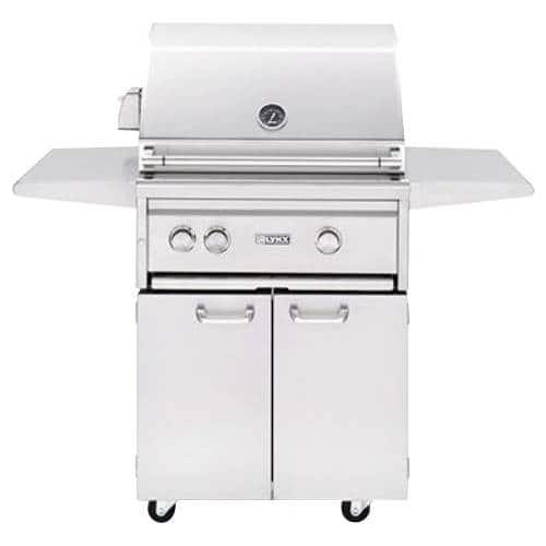 Angle View: Lynx - Professional Gas Grill - Stainless Steel