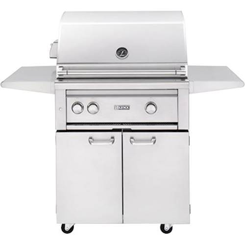 Angle View: Lynx - Professional Gas Grill - Stainless Steel