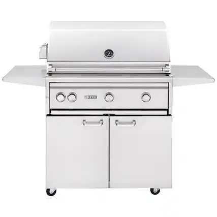Angle. Lynx - Professional Gas Grill - Stainless Steel.