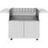 Angle. Sedona By Lynx - Cart for 42" Grill - Stainless Steel.