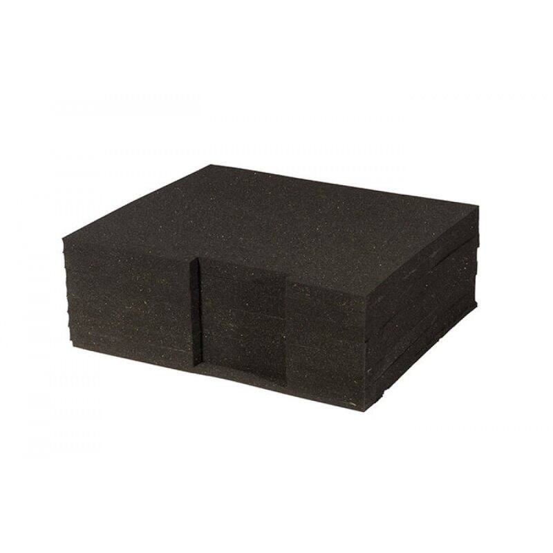 Front. On Stage Stands - On-Stage Drawer Foam (RDF4000) - Black.