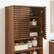 Alt View 2. Modway - Render Tall Bathroom Storage Cabinet by Modway - Walnut.