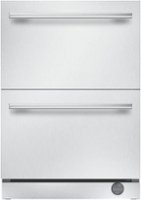 Thermador - 5.0 Cu. Ft. Built-In Mini Fridge - Stainless Steel - Front_Zoom