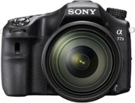 Front Zoom. Sony - Alpha a77 II DSLR Camera with 16-50mm Lens - Black.