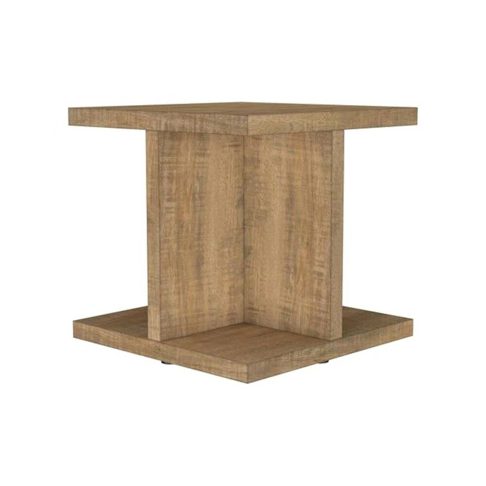 Front. Coaster Co. of America - Cortona Square Engineered Wood End Side Table Mango - Green.