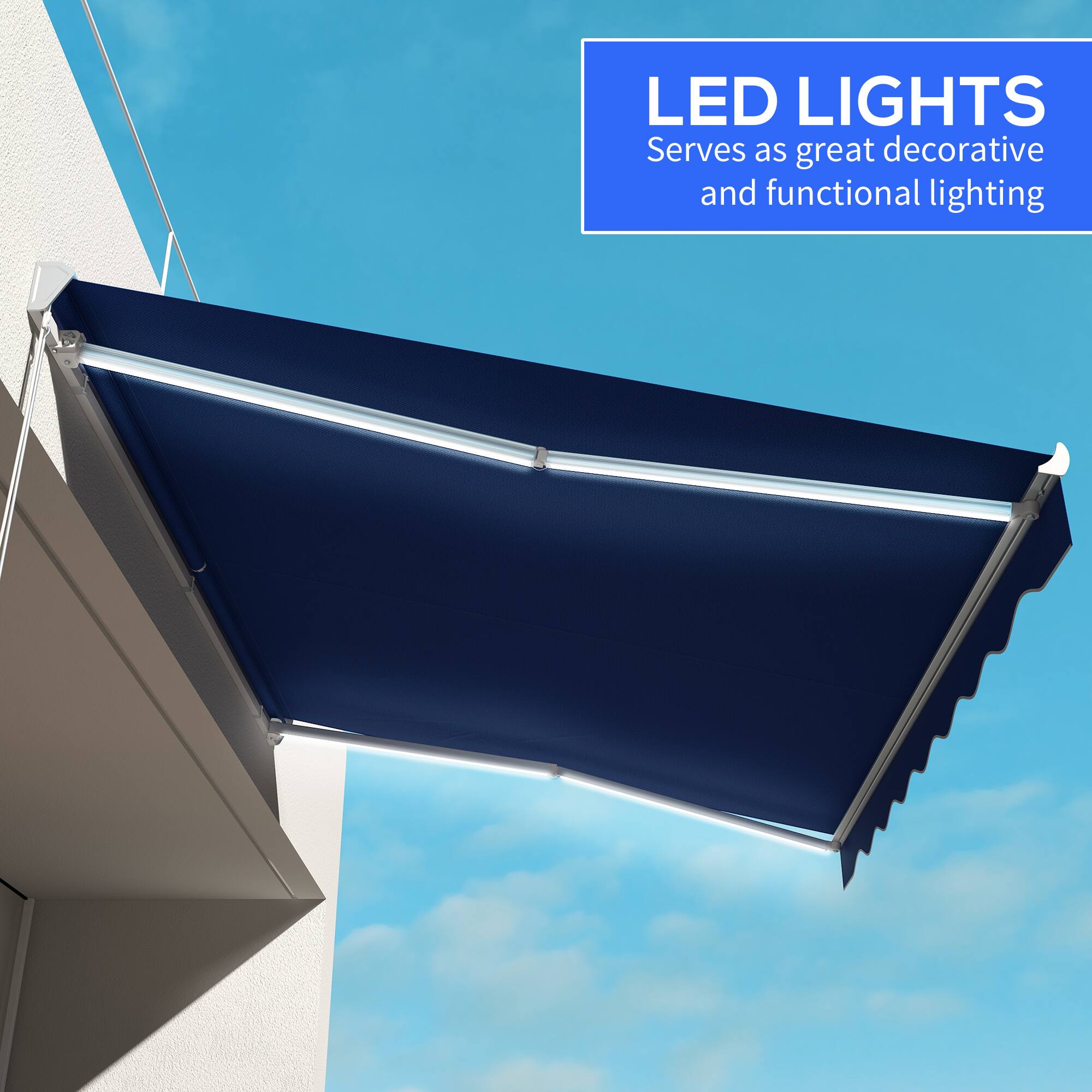 LED LIGHTS
Serves as great decorative and functional lighting