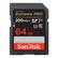 SanDisk Extreme PRO
200 MB/s
64 GB
V30
XC I
3 U
10 C
SanDisk