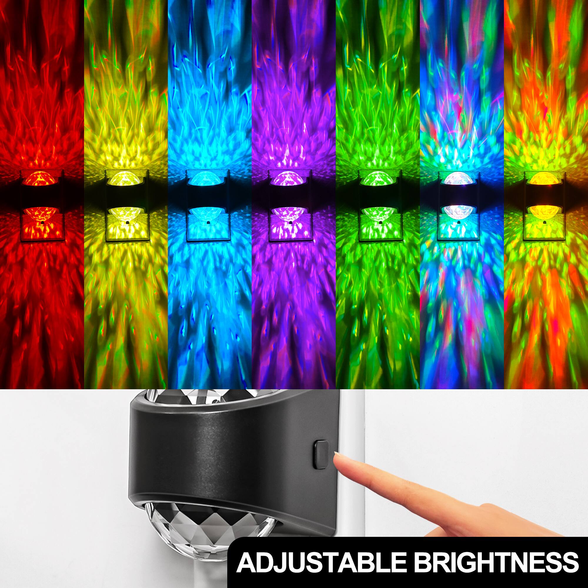 ADJUSTABLE BRIGHTNESS