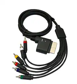 Component AV Cable For Xbox 360 By Mars Devices - Gray