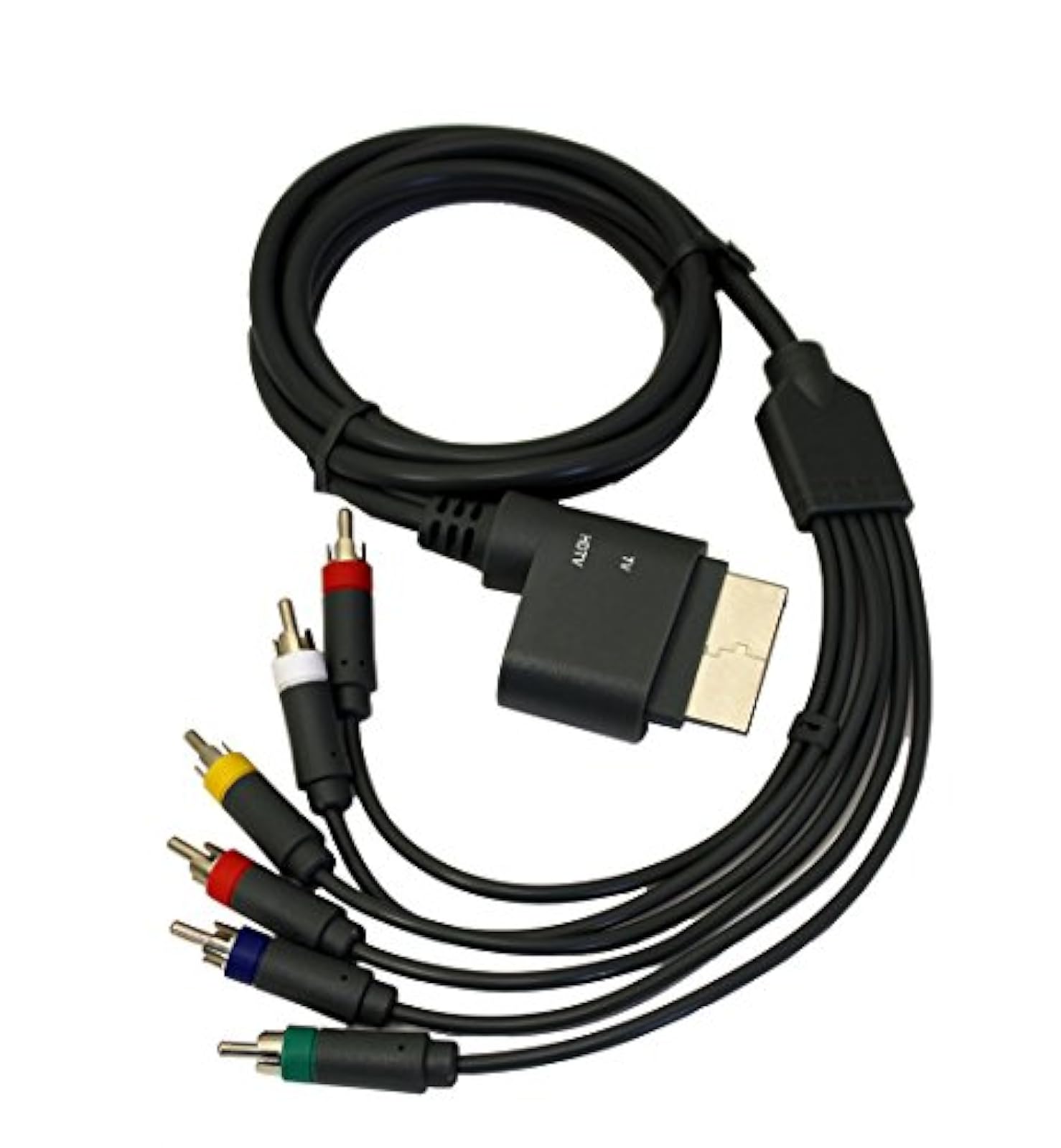 Front. Mars Devices - Component AV Cable For Xbox 360 By Mars Devices - Gray.