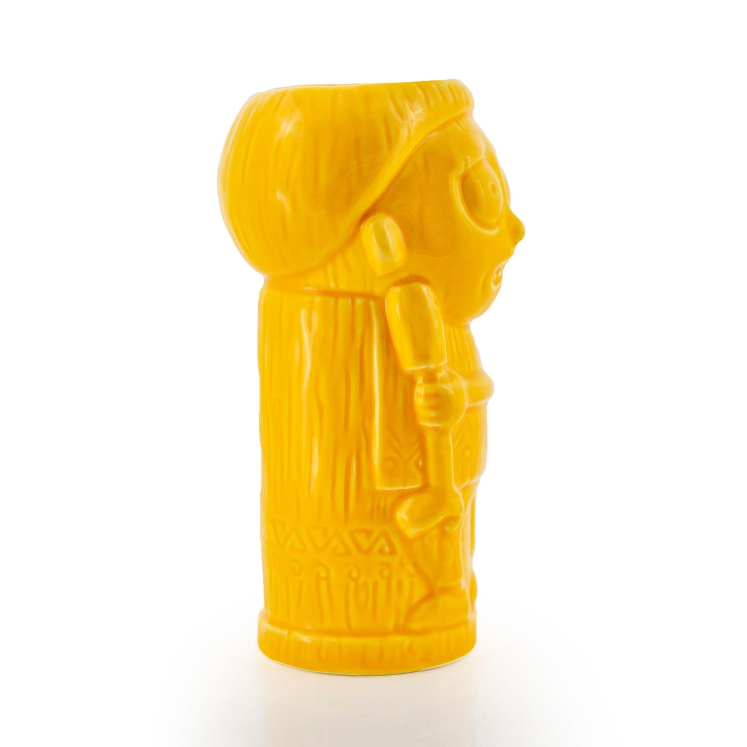 Alt View 10. ThinkGeek - Geeki Tikis Rick & Morty Morty Mug | Ceramic Tiki Style Cup | Holds 13 Ounces - Yellow.