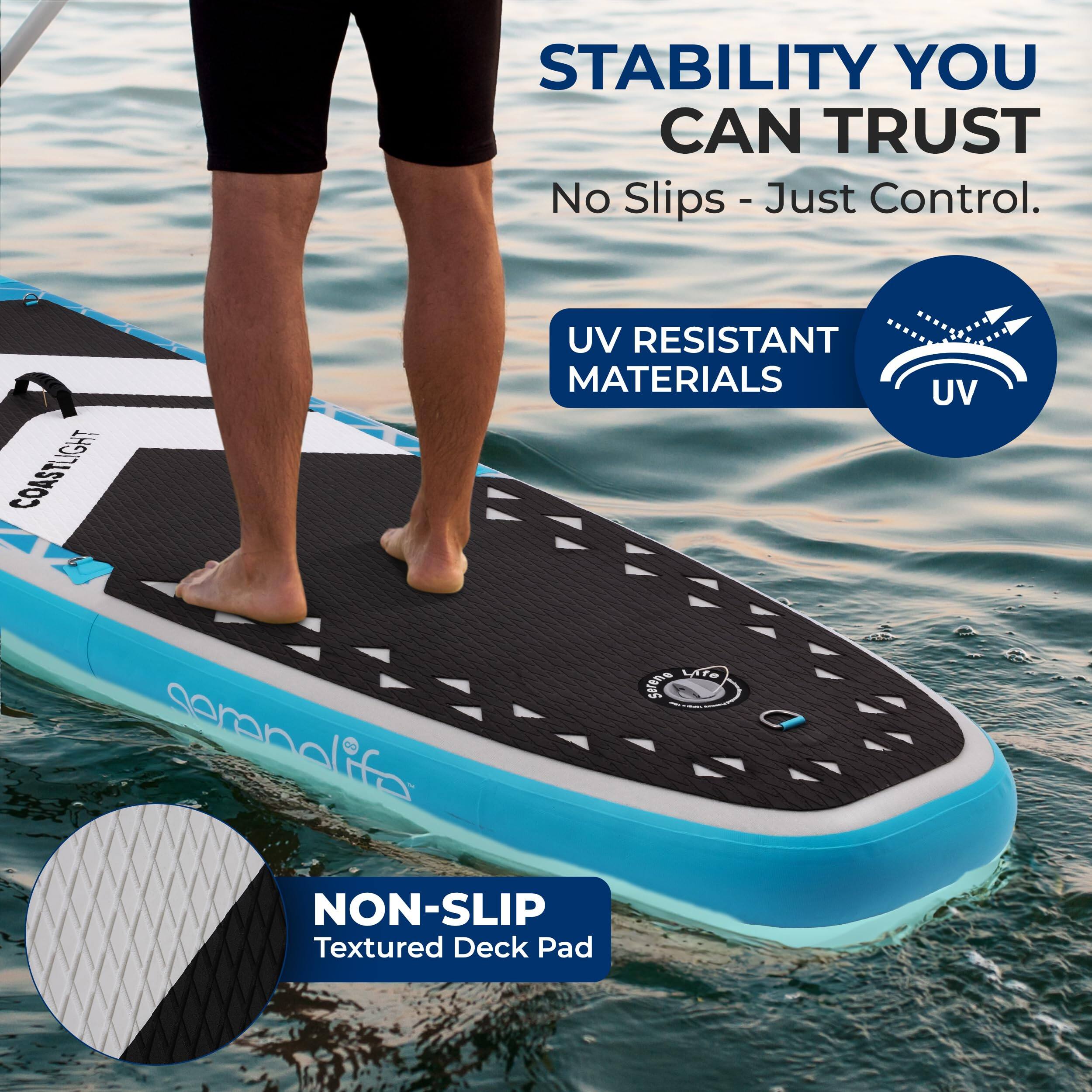 STABILITY YOU CAN TRUST  
No Slips - Just Control.  

UV RESISTANT MATERIALS  

NON-SLIP  
Textured Deck Pad