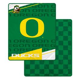 Pegasus - Oregon Ducks 60" x 70" Diagonal Ghost Checkered Double-Sided Blanket - Multicolor