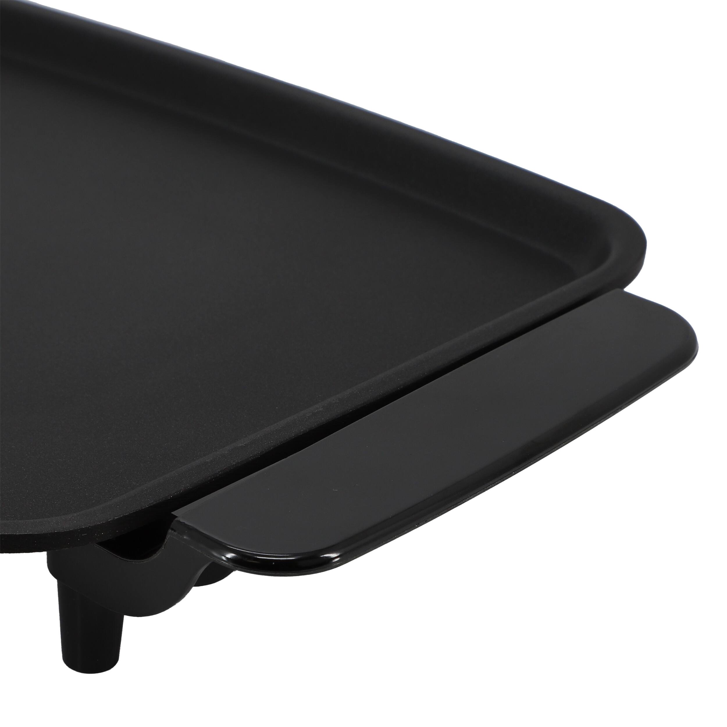 Alt View 2. MegaChef - MegaChef 11.81 Inch Electric Grill with Non-Stick Coating - Black.