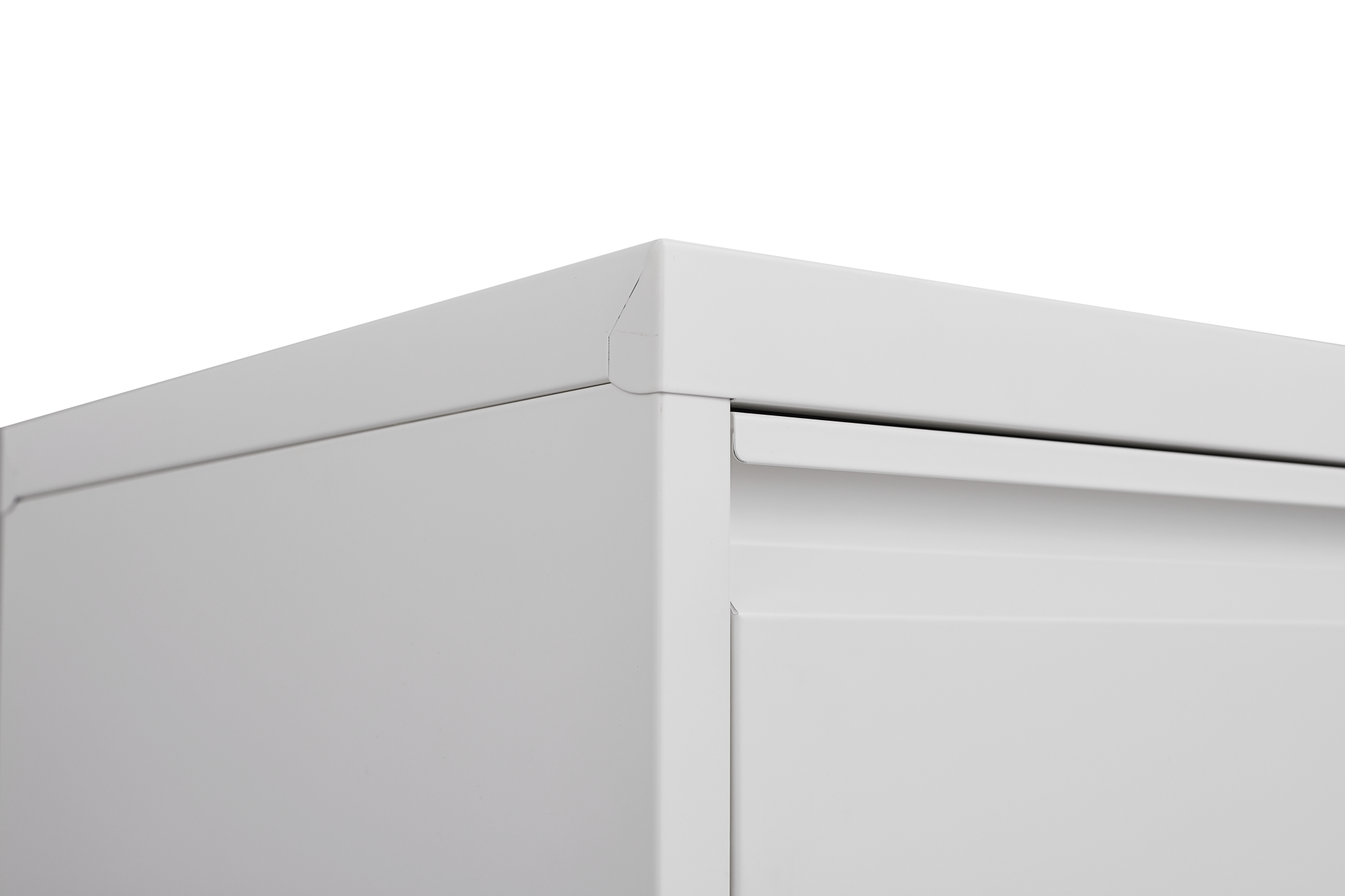 Alt View 7. GOODSILO - 3 Drawer File Cabinet with Lock - Vertical Metal Filing Cabinet for Home Office - Fits Letter/A4/Legal Size - White.