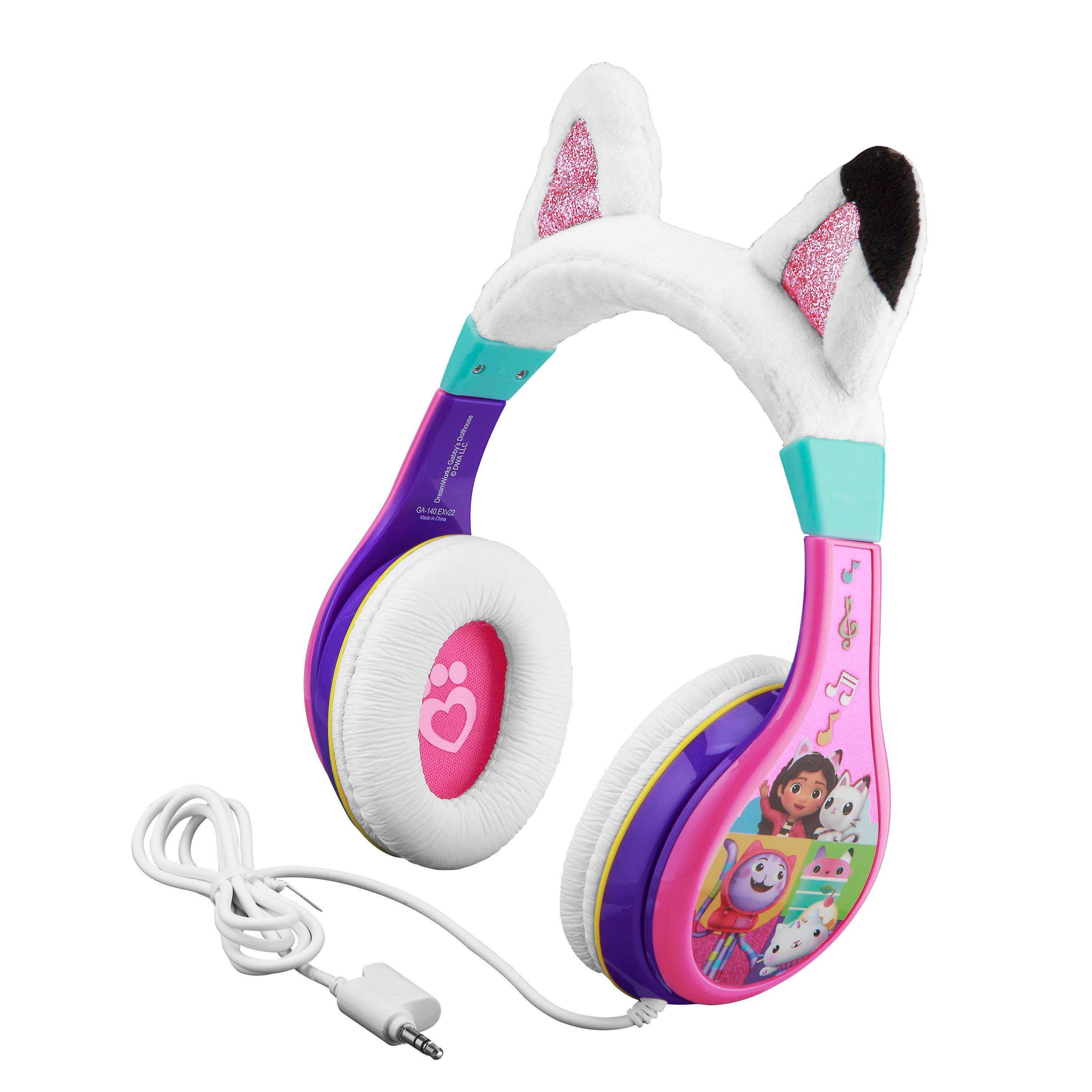 Front. eKids - eKids Gabbys Dollhouse Wired Headphones for Kids, Children’s Headphones for School, Home, or Travel - Multicolor.