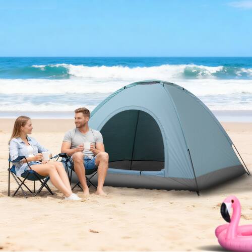 Alt View 8. Winado - Camping Tent, Portable Dome Tent 78*53in for 3-4 Person Waterproof for Outdoor Hiking Climbing Camping Backpacking - Blue.