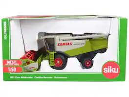 Claas Lexion 600 Combine Harvester 1/50 Diecast Model by Siku - Green and Gray