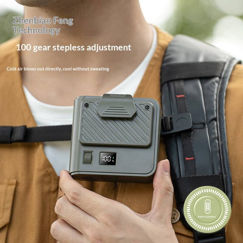 Zhenbiao Feng Technology  
100 gear stepless adjustment  
Cold air blows out directly, cool without sweating  
100% Roller adjustment