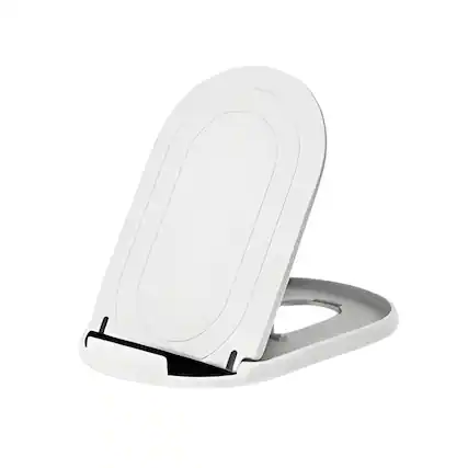Front. Kitcheniva - Universal Foldable Cell Phone Desk Stand White - White.