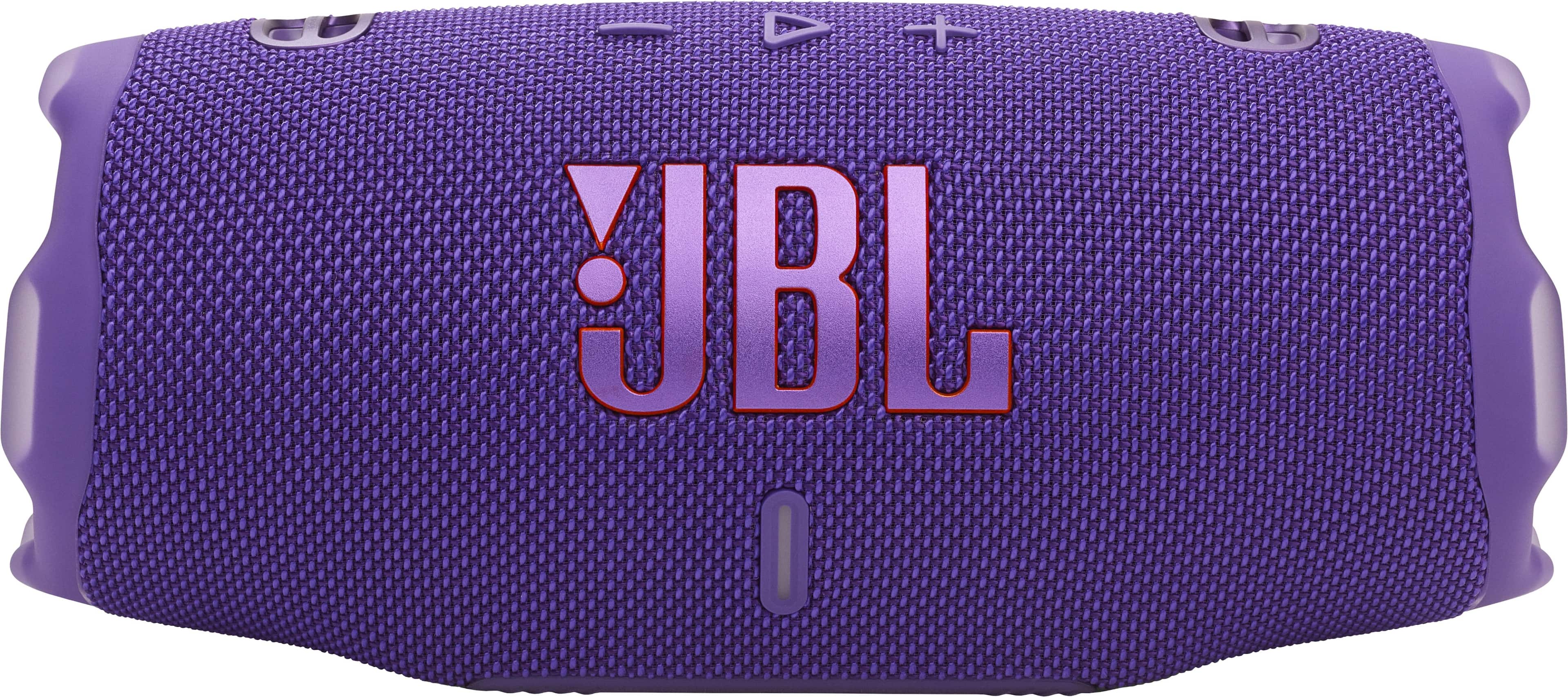 Left. JBL - Charge 6 Portable Wireless Speaker - 2025 - Purple.