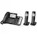 Angle. Panasonic - KX-TG9582B Link2Cell 1.9GHz Expandable Phone System with Digital Answering System - Black.