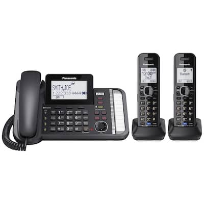 Panasonic KX TG9582B Link2Cell 1.9GHz Expandable Phone System with Panasonic KX TG9582B Link2Cell 1.9GHz Expandable Phone System with