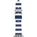 Angle. kate spade new york - Silicone Watch Strap for Apple Watch® 38mm and 40mm - Navy Stripe.