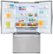 Alt View Zoom 2. LG - 26.2 Cu. Ft. French Door Smart Refrigerator with Dual Ice Maker - Stainless steel.