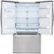 Alt View Zoom 4. LG - 26.2 Cu. Ft. French Door Smart Refrigerator with Dual Ice Maker - Stainless steel.