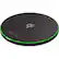 Alt View 13. Xentris - 10W Qi Certified Wireless Charging Pad for iPhone/Android - Black.