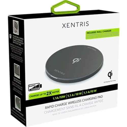 Best Buy: Xentris 10W Qi Certified Wireless Charging Pad for iPhone/Android  Black 60-4430-05-XP