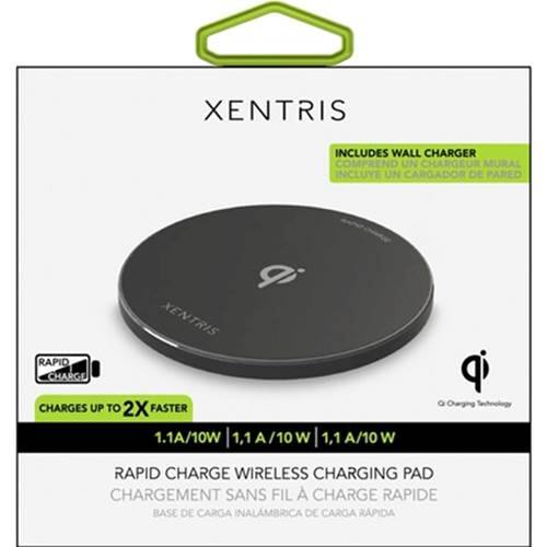 Best Buy: Xentris 10W Qi Certified Wireless Charging Pad for iPhone/Android  Black 60-4430-05-XP