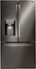 LG - 26.2 Cu. Ft. French Door Smart Refrigerator with Dual Ice Maker - Black Stainless Steel