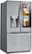 Angle Zoom. LG - 26 Cu. Ft. French Door-in-Door Smart Refrigerator with Dual Ice Maker and InstaView - Stainless steel.