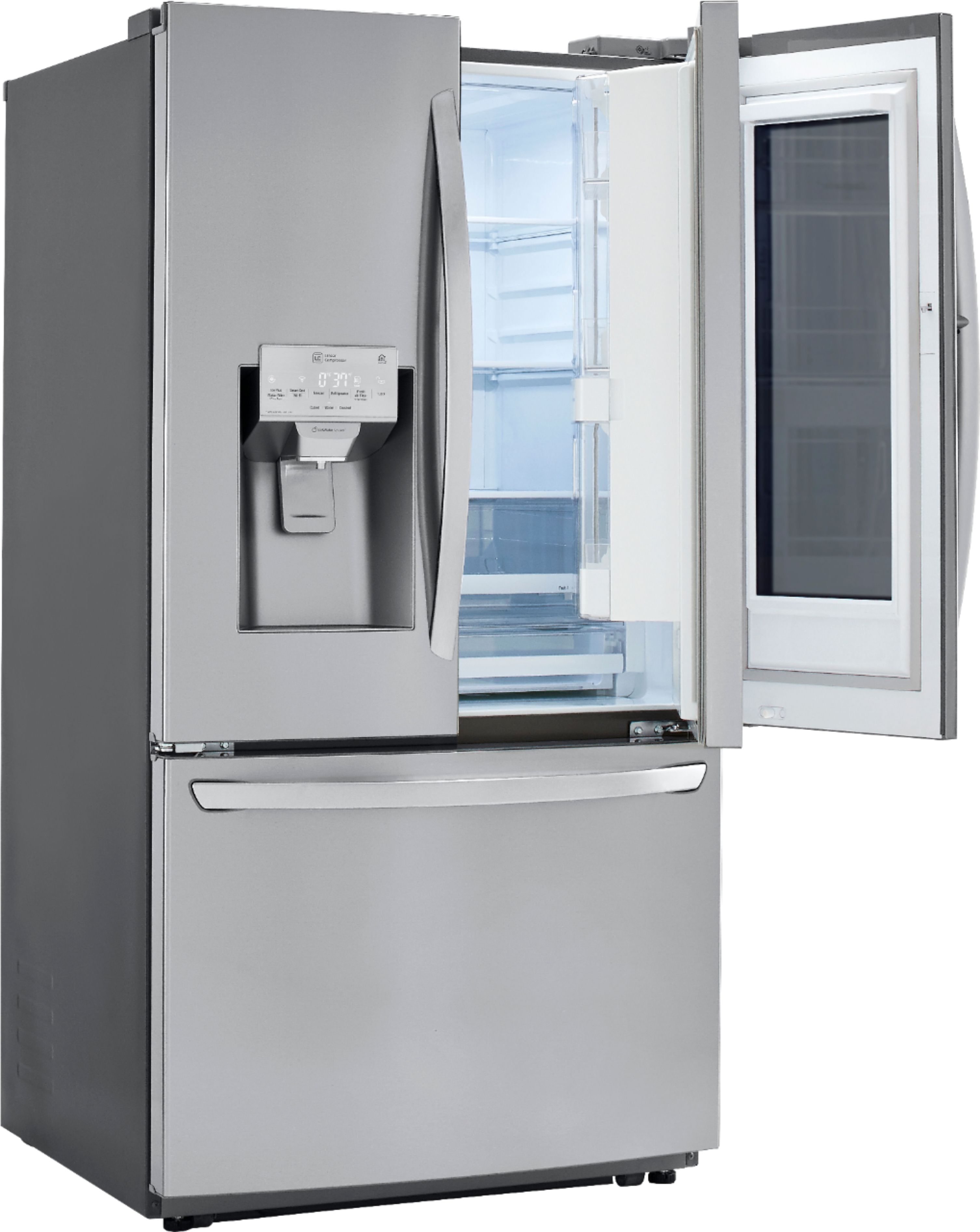 LG 26 Cu. Ft. French InstaView Door-in-Door Refrigerator with Wifi and ...
