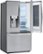 Alt View Zoom 31. LG - 26 Cu. Ft. French Door-in-Door Smart Refrigerator with Dual Ice Maker and InstaView - Stainless steel.