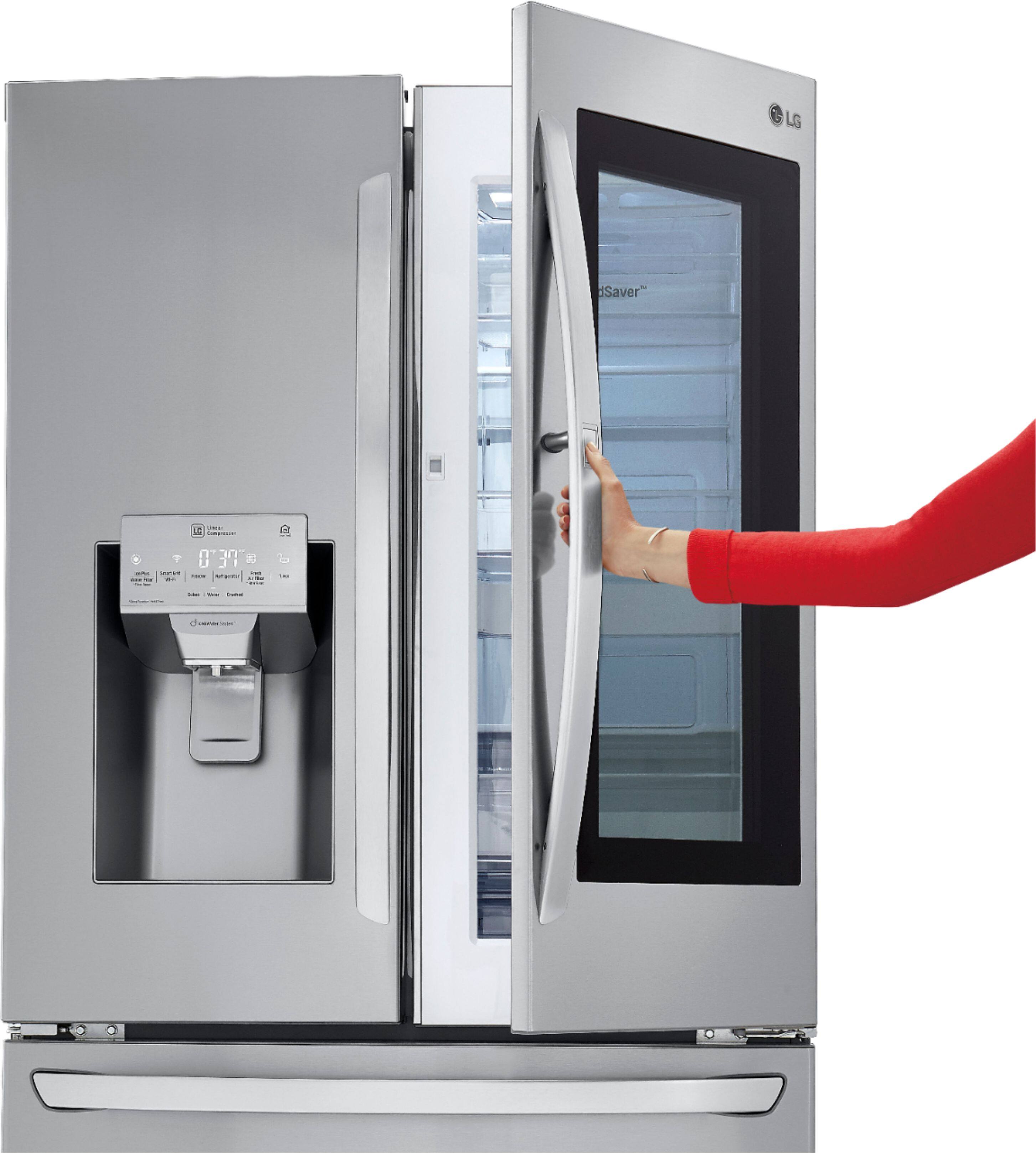 dual instaview refrigerator