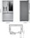 Alt View Zoom 40. LG - 26 Cu. Ft. French Door-in-Door Smart Refrigerator with Dual Ice Maker and InstaView - Stainless steel.