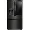 LG - 26 Cu. Ft. French InstaView Door-in-Door Smart Wi-Fi Enabled Refrigerator - Matte Black Stainless Steel-Front_Standard