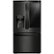 Front. LG - 26 Cu. Ft. French InstaView Door-in-Door Smart Wi-Fi Enabled Refrigerator - Matte Black Stainless Steel.