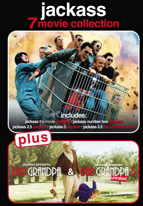  Jackass: 7-Movie Collection [7 Discs] [DVD]